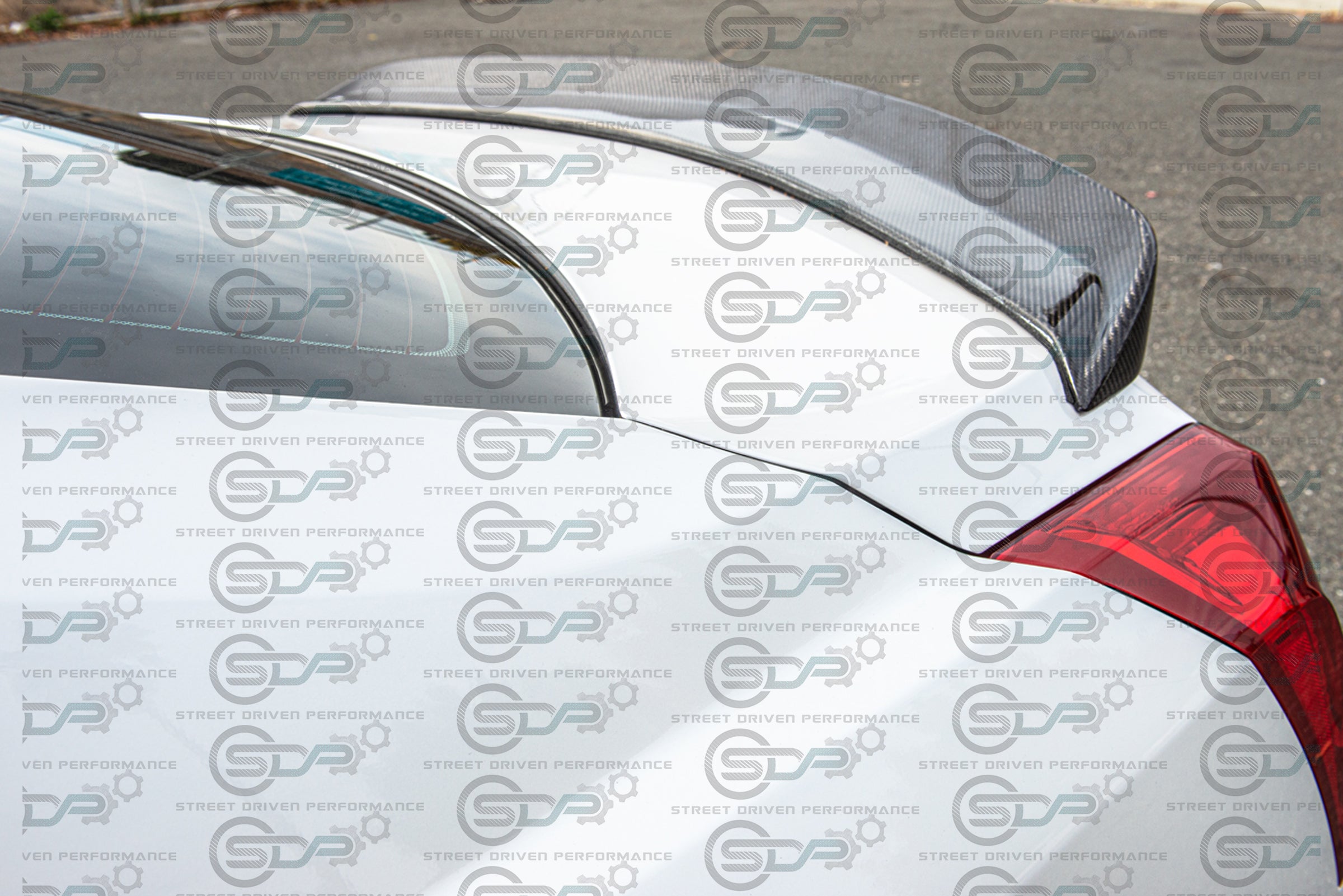 2016-2019 CTS / CTS V-Sport - Carbon Fiber Rear Trunk Lid Spoiler Wing